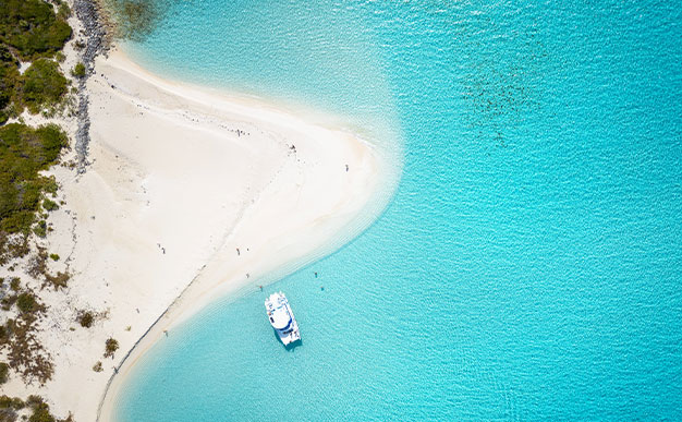 Blue Water Cay Travel Concierge Helps Chart